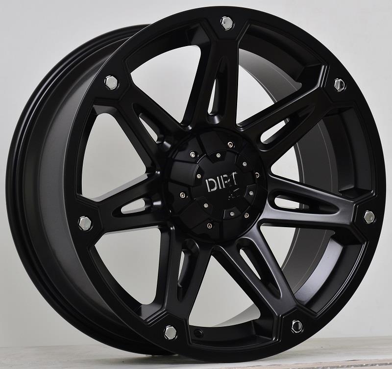 D53A Flatblack 9,5x20 6/135/139,7 ET20 CB106,1 60°