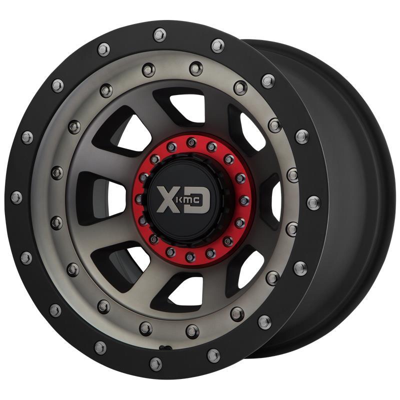 XD137 Satin Black Dark Tint 9x20 6/135/139,7 ET0 CB106,2 60°