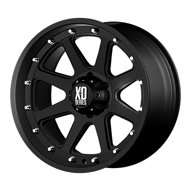 XD798 Matte Black 9x17 6/139,7 ET18 CB106,2 60°