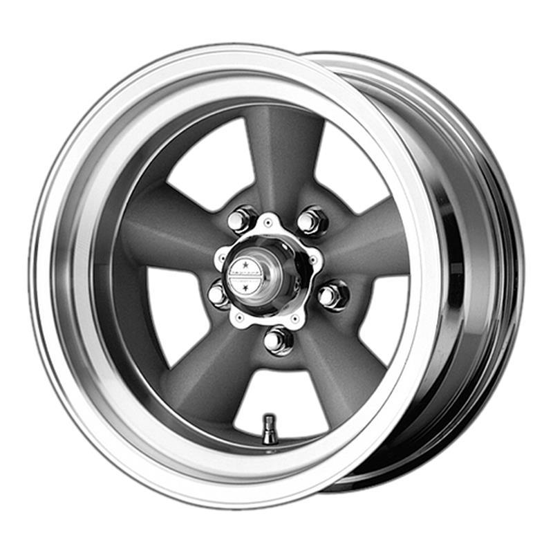 VN309 Vintage Silver Machined Lip 8,5x15 5/120,65 ET-24 CB83,1 60°
