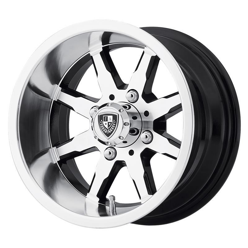 FA142 Machined Gloss Black 6x12 4/101,6 ET-30 CB70,7 60°