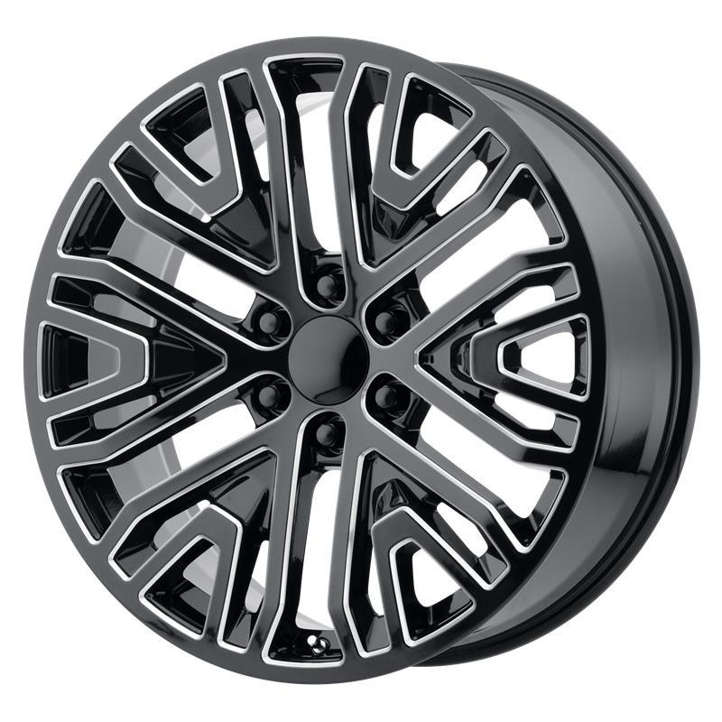 PR197 Gloss Black Milled 9x20 6/139,7 ET24 CB78,1 60°