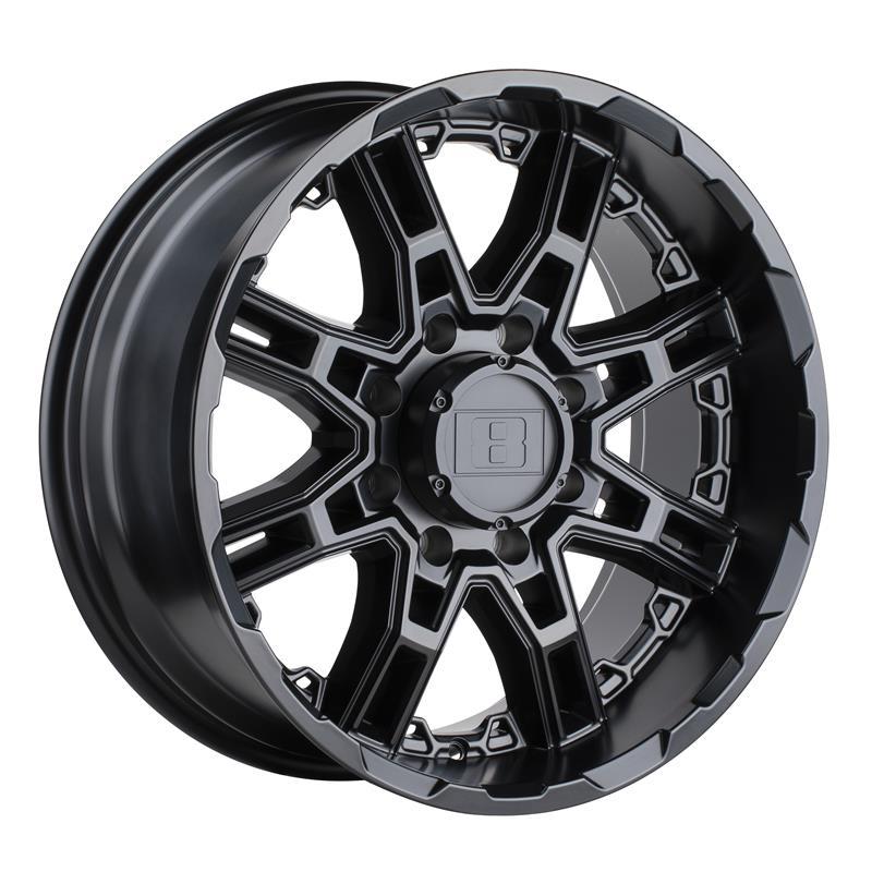 SLINGSHOT MATTE BLACK 8,5x16 6/135 ET10 CB87,1 60°