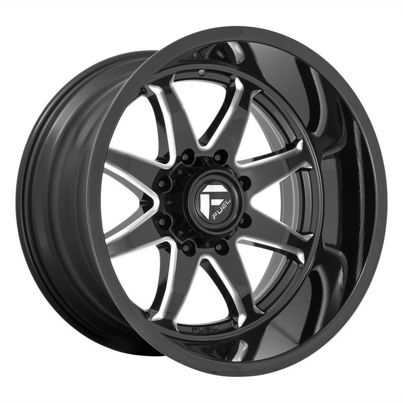 FC749 Gloss Black Milled 9x20 8/165,1 ET1 CB125,2 60°