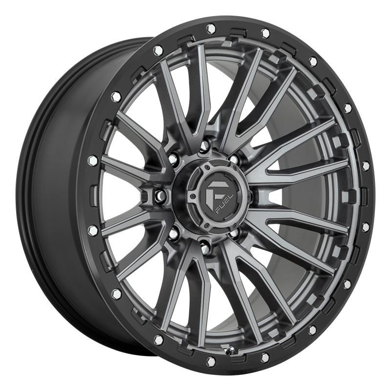 D680 REBEL MATTE GUN METAL BLACK BEAD RING 9x22 6/135 ET20 CB87,1 60°