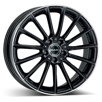 MAK Komet Gloss Black M.Ring 9x19 5/112 ET20 CB66,6 R14