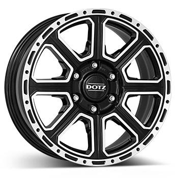 DOTZ Kalahari dark 7x16 6/139,7 ET24 CB93,1 60°