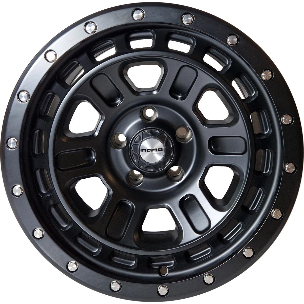 Nano 3S234 Full Matt Black 8,5x17 5/120 ET0 CB65,1 60°