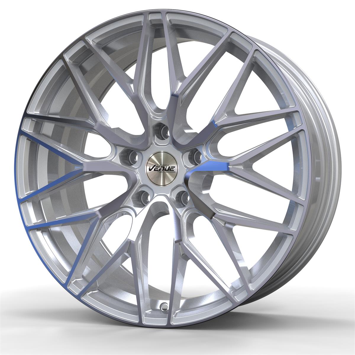 Venue Foxy Silver Polished 8,5x18 5/108 ET40 CB63,4 60°