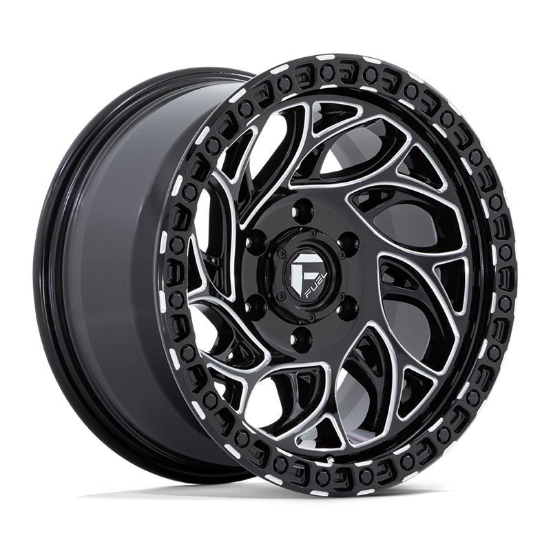 D840 RUNNER OR GLOSS BLACK MILLED 9x20 6/135 ET1 CB87,1 60°