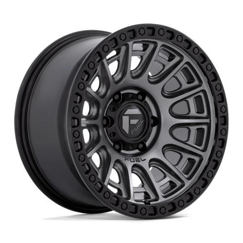 D835 CYCLE MATTE GUNMETAL W/ BLACK RING 9x20 6/135 ET1 CB87,1 60°