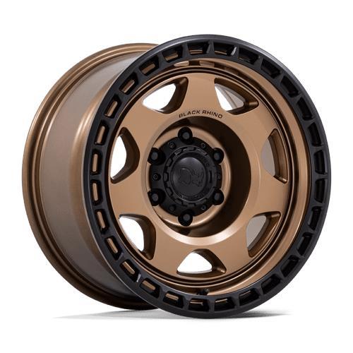 BR018 VOYAGER MATTE BRONZE W/ M-BLACK LIP 8,5x17 6/135 ET0 CB87,1 60°