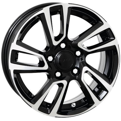 Ride HL Black front polished 6x15 5/112 ET30 CB66,5 60°