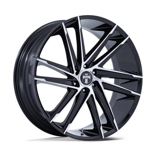 DC275 BLAZE GLOSS BLACK W/ MACHINED FACE 10x24 6/135 ET30 CB87,1 60°