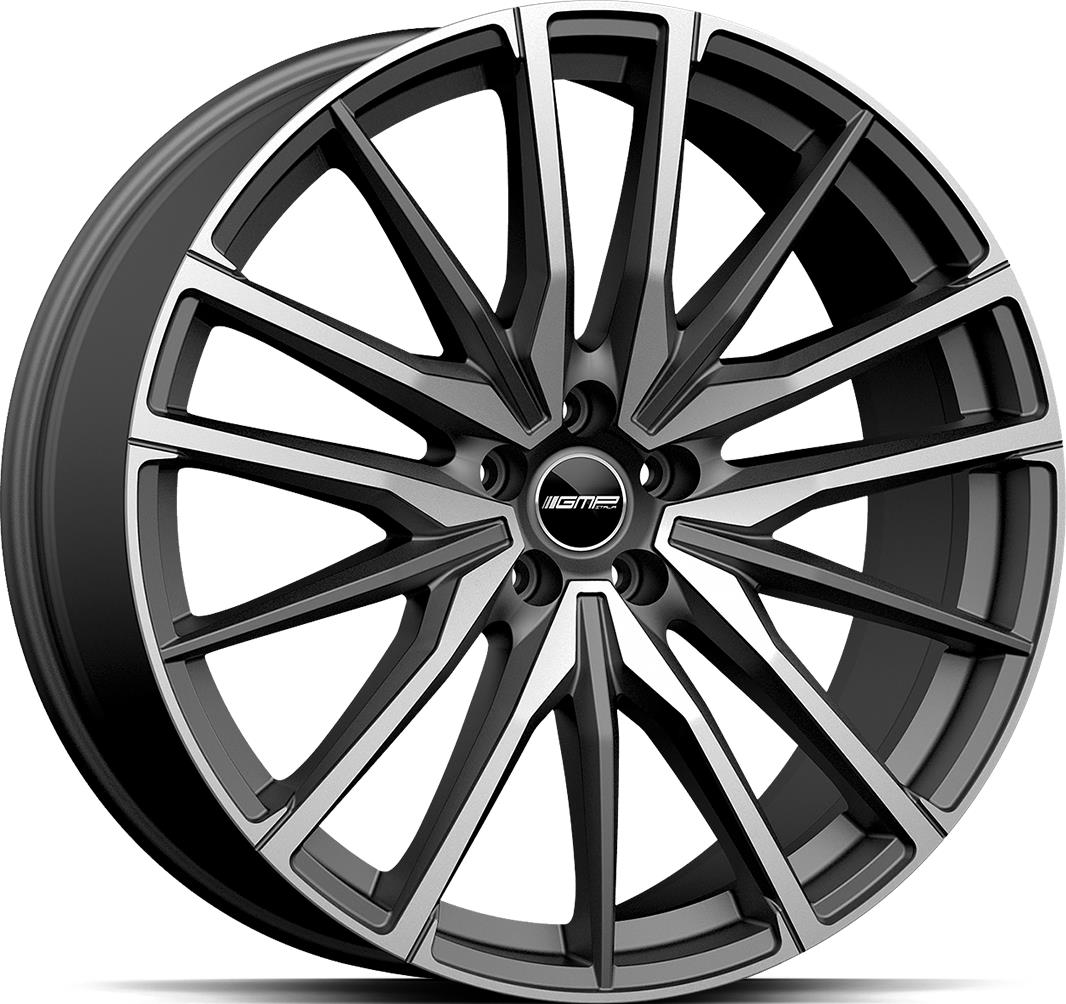 GMP Sparta Matt Anthracite Diam 10,5x20 5/114,3 ET43 CB67,1 60°