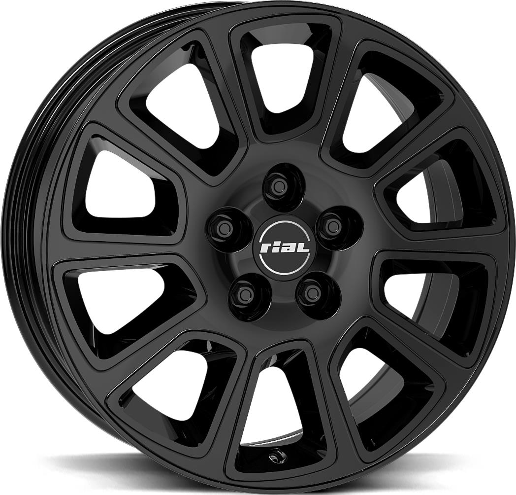 RIAL Transporter 2 Diam Black 6,5x16 5/112 ET52 CB66,6 R14