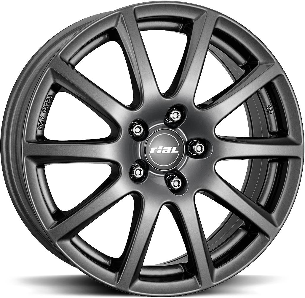 RIAL Milano Titanium 6,5x15 5/108 ET45 CB70,1 60°